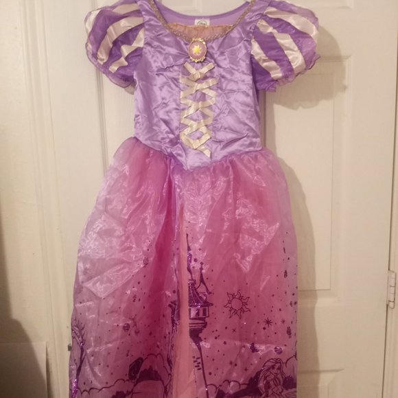 Beautiful Disney Tangled Rapunzel Dress/Costume - Picture 1 of 8
